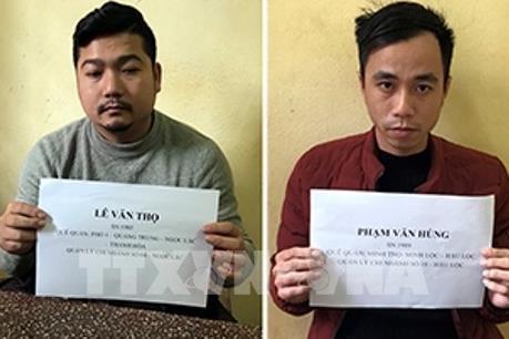 Thanh Hóa: Bắt thêm 4 đối tượng cho vay nặng lãi