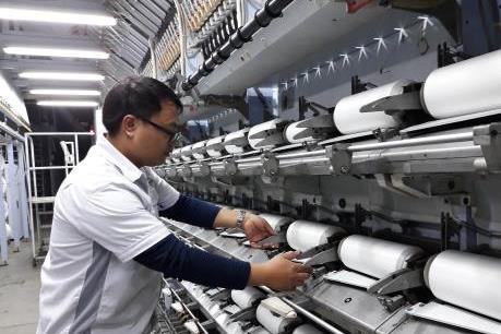 Dây chuyền sản xuất sợi DTY thứ 10 của PVTEX vào sản xuất