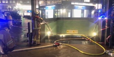 Giao thông tê liệt vì hỏa hoạn tại nhà ga tàu điện ngầm ở Berlin