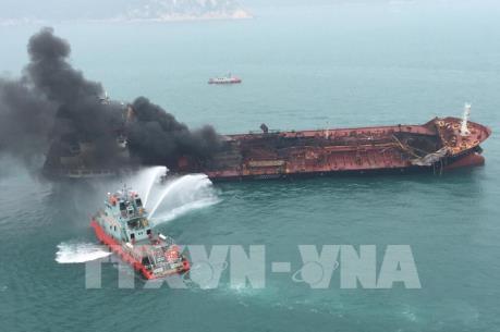 Vụ cháy tàu Aulac Fortune: Tìm thấy thi thể thuyền viên mất tích thứ hai