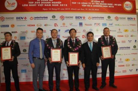 PVN được vinh danh Top 500 Doanh nghiệp lớn nhất Việt Nam