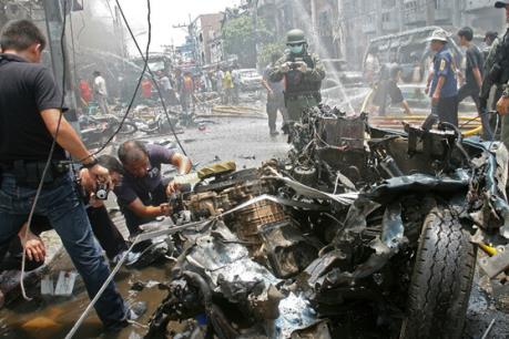 Đánh bom liên tiếp tại miền Nam Thái Lan