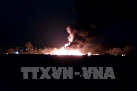 Gần 100 người thương vong trong vụ nổ đường ống dẫn nhiên liệu