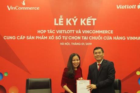 Vé xổ số Vietlott chính thức có tại chuỗi cửa hàng VinMart+