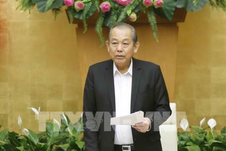 Phó Thủ tướng: Loại bỏ những cán bộ tha hóa, tiếp tay cho tội phạm