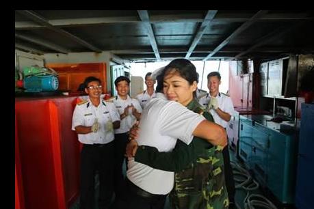 Hành trình lần đầu đến với Nhà giàn 