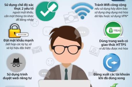8 cách để không bị rò rỉ thông tin cá nhân trên mạng