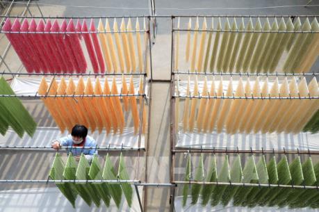 Mục sở thị sợi mì nhiều màu sắc làm từ rau quả tự nhiên