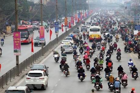Cấm xe máy nội đô Hà Nội năm 2030: Không thể trì hoãn
