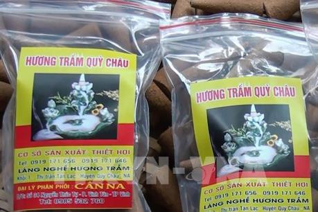 Làng hương trầm Quỳ Châu chạy hết công suất