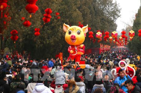 Thế giới tưng bừng đón Tết Nguyên đán Kỷ Hợi