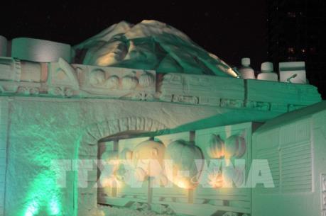 Ngắm các tác phẩm trong Lễ hội Tuyết Sapporo 2019 (Nhật Bản)