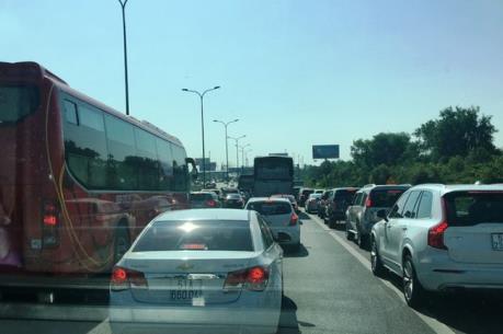 Cao tốc TP Hồ Chí Minh – Long Thành – Dầu Giây đông đúc, lưu thông chậm