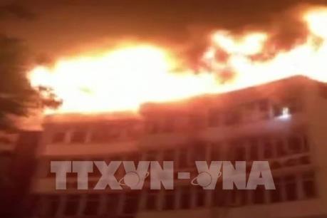 Vụ cháy khách sạn ở Ấn Độ: Con số thương vong tiếp tục tăng