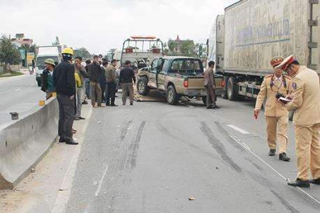 Tai nạn giao thông trên Quốc lộ 1A làm 3 người tử vong