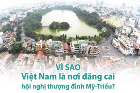 Vì sao Việt Nam là nơi đăng cai hội nghị thượng đỉnh Mỹ-Triều?