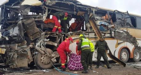 Tai nạn giao thông nghiêm trọng tại Bolivia, gần 40 người thương vong
