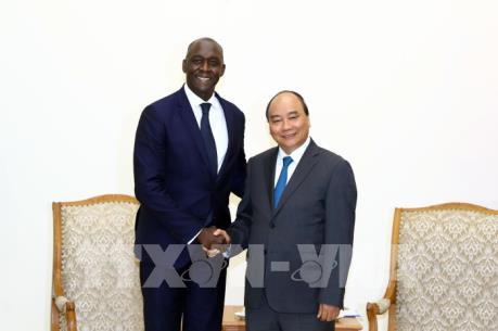 Thủ tướng Nguyễn Xuân Phúc tiếp Phó Chủ tịch Ngân hàng Thế giới