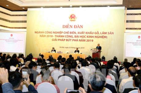 Thủ tướng Nguyễn Xuân Phúc: Xuất khẩu gỗ và lâm sản phải vượt kim ngạch 11 tỷ USD