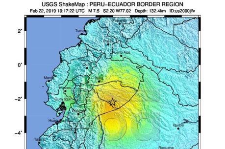 Động đất cường độ 7,7 tại Ecuador