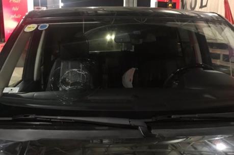 Truy tìm đối tượng ném đá vào ô tô trên cao tốc Hạ Long - Hải Phòng