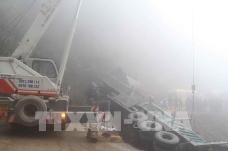 Quốc lộ 34 Cao Bằng đi Bảo Lâm tê liệt hơn một ngày