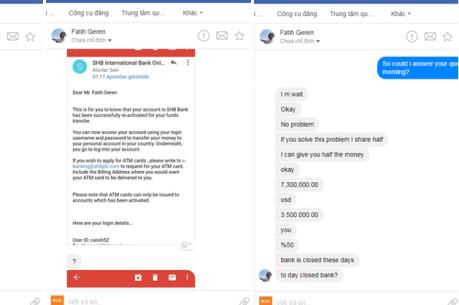 Chat qua facebook dựng chuyện chia tài sản triệu USD để lừa đảo