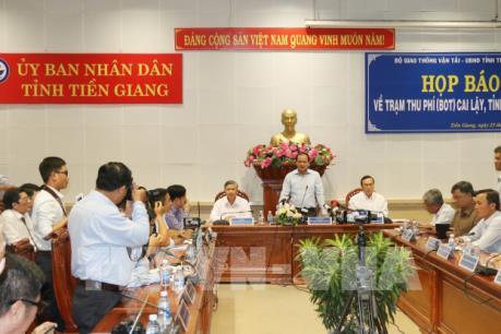 Trạm thu phí BOT Cai Lậy sẽ hoạt động trở lại vào tháng 3
