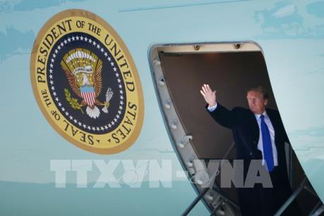 Thượng đỉnh Mỹ-Triều 2019: Tổng thống Mỹ khởi hành tới Hà Nội, Việt Nam