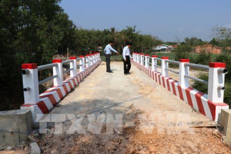 Hoàn thành xây dựng 10 cầu dân sinh từ vốn vay WB