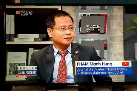 Hội nghị Thượng đỉnh Mỹ-Triều lần 2: Phóng viên TTXVN chia sẻ thông tin với khán giả Hàn