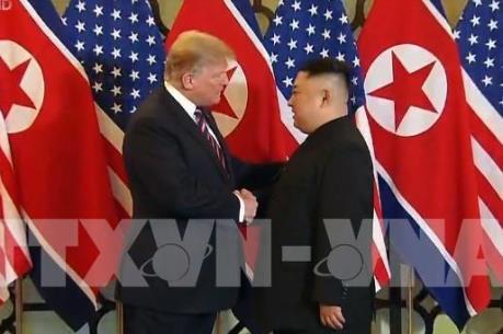 Hội nghị Thượng đỉnh Mỹ - Triều lần 2: Lãnh đạo hai nước bắt đầu gặp nhau