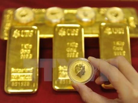 Giá vàng thế giới ngày 27/2 xuống mức thấp nhất trong gần hai tuần