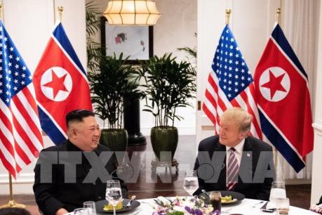 Thượng đỉnh Mỹ - Triều lần 2: Hai nhà lãnh đạo bắt đầu bữa trưa