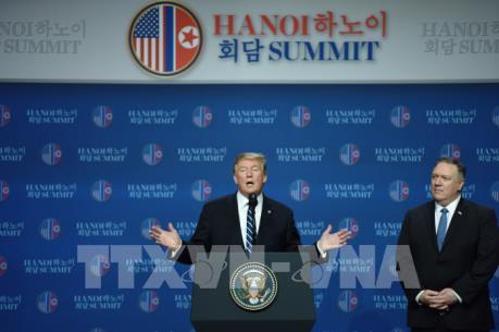 Thượng đỉnh Mỹ - Triều lần 2: Những nội dung chính trong họp báo của Tổng thống Trump