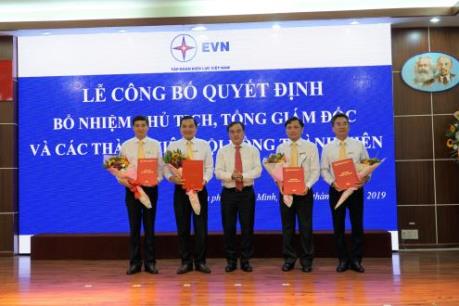 Bổ nhiệm Chủ tịch và các thành viên Hội đồng thành viên EVNSPC