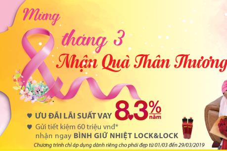 HDBank dành tặng lãi suất ưu đãi và nhiều phần quà chào đón ngày Quốc tế phụ nữ