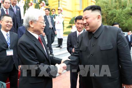 Chủ tịch Kim Jong-un: Triều Tiên mong muốn quan hệ hữu nghị truyền thống với Việt Nam