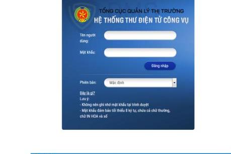 Tổng cục Quản lý Thị trường tăng tốc xử lý công việc qua mạng