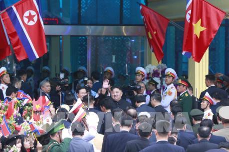 Chủ tịch Triều Tiên Kim Jong-un kết thúc chuyến thăm hữu nghị chính thức Việt Nam