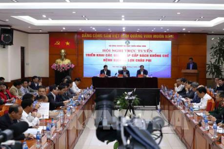 Lãnh đạo các địa phương phải chịu trách nhiệm về kết quả phòng, chống dịch tả lợn châu Phi