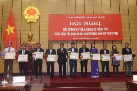 Biểu dương 2 đơn vị TTXVN có thành tích phục vụ thượng đỉnh Mỹ-Triều