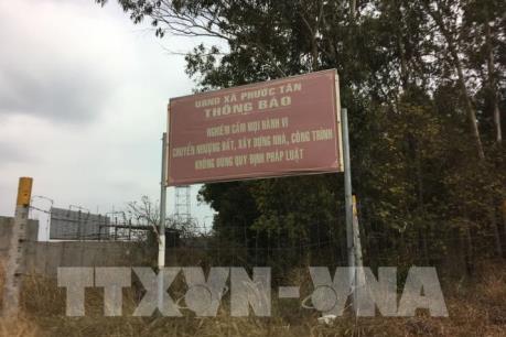 Hàng trăm doanh nghiệp xây dựng trái phép trên đất rừng, nông nghiệp ở Đồng Nai