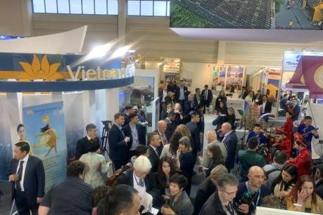 Vietnam Airlines quảng bá du lịch tại Hội chợ Du lịch quốc tế Boerse