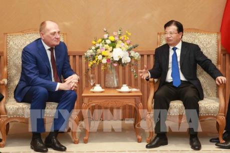 Phó Thủ tướng Trịnh Đình Dũng: Khuyến khích doanh nghiệp Nga mở rộng đầu tư tại Việt Nam