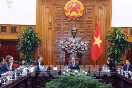 Thủ tướng Nguyễn Xuân Phúc tiếp Đoàn doanh nghiệp Hoa Kỳ