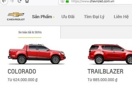 Về VinFast, thương hiệu Chevrolet chỉ còn hai sản phẩm