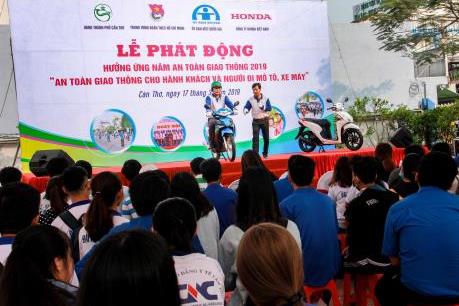 Honda Việt Nam phối hợp phát động năm an toàn giao thông 2019 