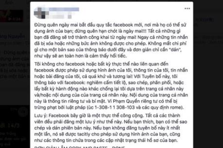 Trò lừa ’công khai ảnh riêng tư’ đang tràn ngập trên Facebook