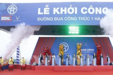 Khởi công đường đua công thức 1 tại quận Nam Từ Liêm, Hà Nội